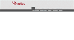 Desktop Screenshot of primetex.se