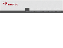 Tablet Screenshot of primetex.se